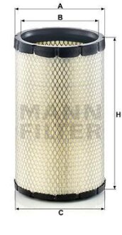 Фільтр повітряний John Deere MANN CF19021