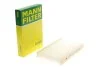 Фильтр салона стандартный MANN CU1629 (фото 1)