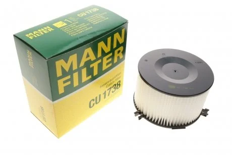 Фільтр салону стандартний MANN CU1738