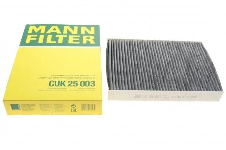 Фільтр салону вугільний MANN CUK25003