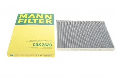 Фільтр салону вугільний MANN CUK2620