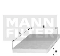 Фiльтр салону MANN FP27008