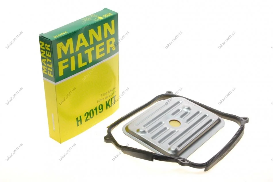 Масляный фильтр картридж патрон MANN H2019KIT (фото 1)