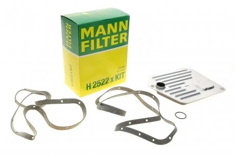 Масляний фільтр гидрофильтр патрон MANN H2522XKIT