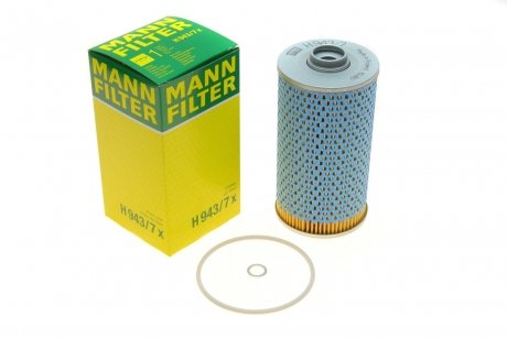Масляний фільтр MANN H943/7X (фото 1)