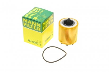 Фільтр масляний двигуна OPEL (вир-во) MANN HU6007X (фото 1)