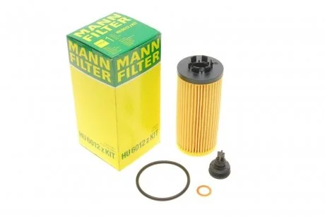 Масляний фільтр гвинт накручуваний MANN HU6012ZKIT
