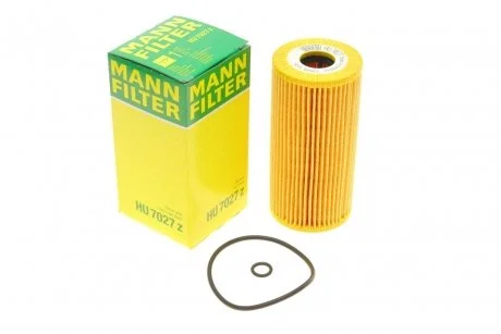 Масляний фільтр картридж патрон MANN HU7027Z