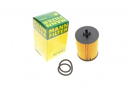 Масляний фільтр картридж патрон MANN HU7046Z