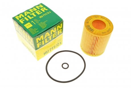 Масляный фильтр MANN HU711/2X