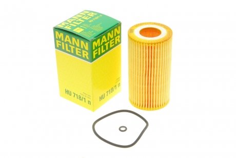 Масляный фильтр MANN HU718/1N