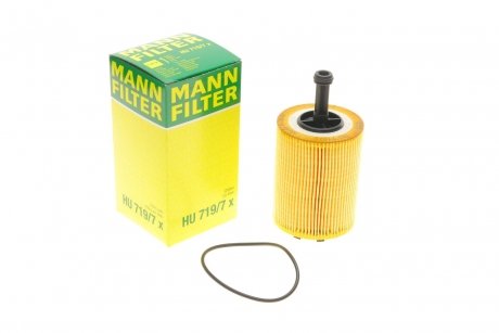 Фільтр масляний двигуна (вир-во) MANN HU719/7X