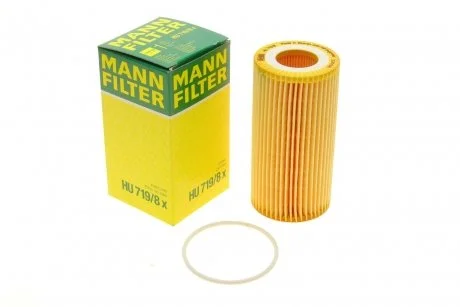Масляный фильтр картридж патрон MANN HU719/8X