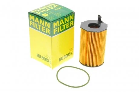 Масляний фільтр картридж патрон MANN HU8005Z