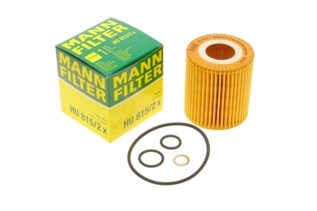 Фільтр масляний двигуна (вир-во) MANN HU815/2X (фото 1)
