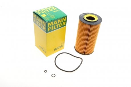 Фільтр масляний двигуна MB E, M, S 400 CDI 00-09 (вир-во) MANN HU934X