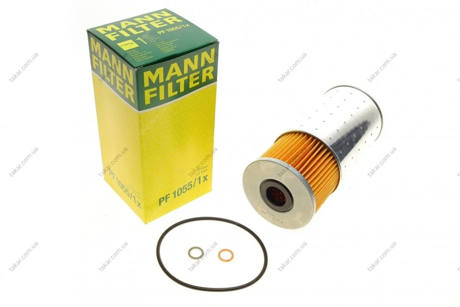 Масляный фильтр картридж патрон MANN PF1055/1X (фото 1)