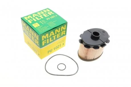 Топливный фильтр-патрон дизель MANN PU1021X