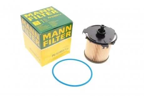 Топливный фильтр-патрон дизель MANN PU 12 003/1 Z