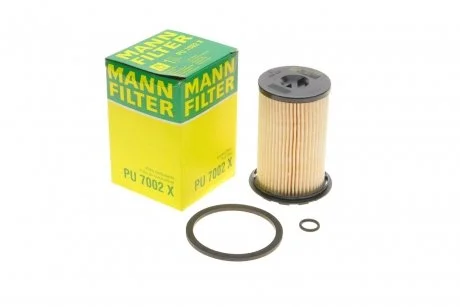 Топливный фильтр-патрон дизель MANN PU7002X