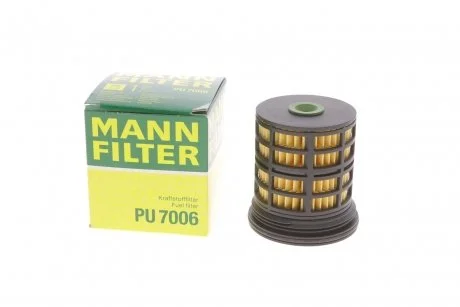 Топливный фильтр-патрон дизель MANN PU7006