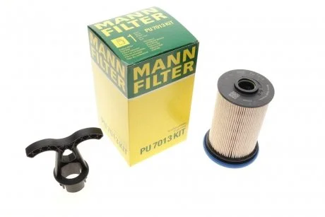 Топливный фильтр-патрон дизель MANN PU7013KIT