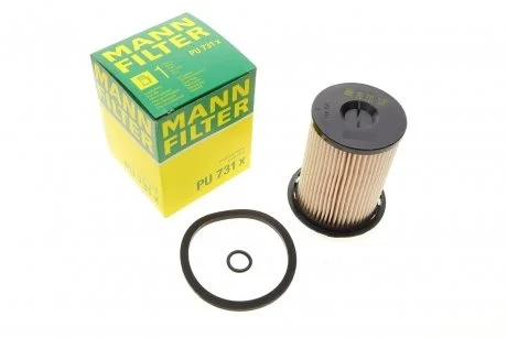 Топливный фильтр-патрон дизель MANN PU731X