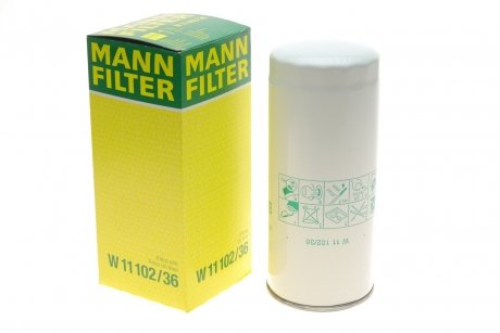 Фільтр оливний MANN W1110236
