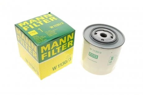 Масляный фильтр винт накручеваемый MANN W1130/3