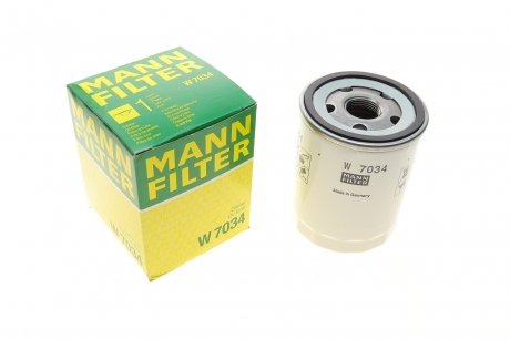 Масляный фильтр MANN W7034 (фото 1)