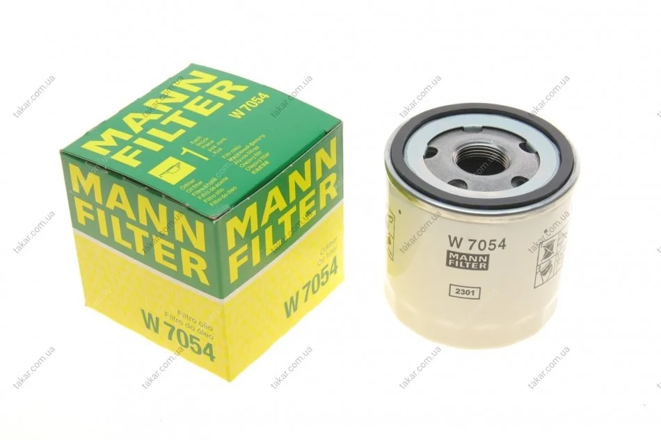 Масляний фільтр гвинт накручуваний MANN W7054 (фото 1)