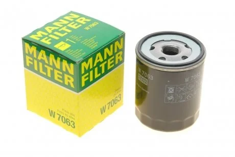 Масляный фильтр винт накручеваемый MANN W7063
