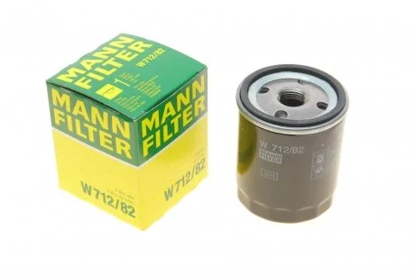 Масляний фільтр гвинт накручуваний MANN W712/82