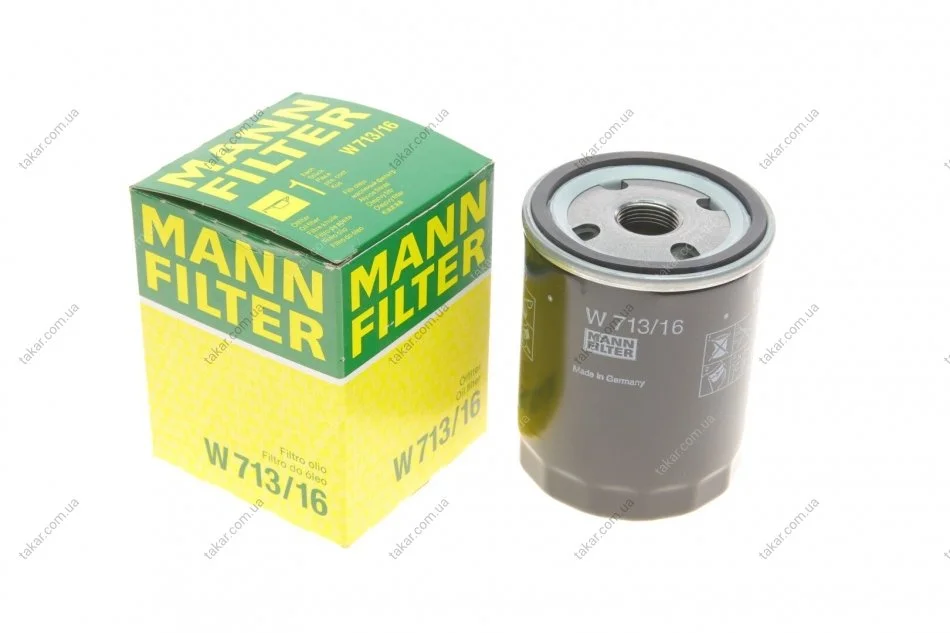 Масляный фильтр MANN W713/16 (фото 1)
