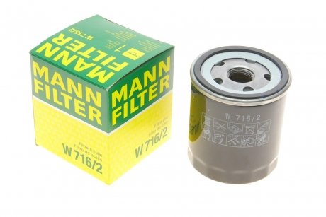 Масляный фильтр MANN W716/2 (фото 1)