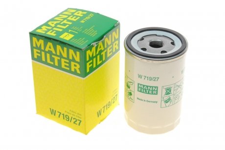Масляный фильтр MANN W719/27 (фото 1)