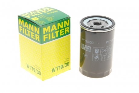 Фільтр масляний двигуна (вир-во) MANN W719/30