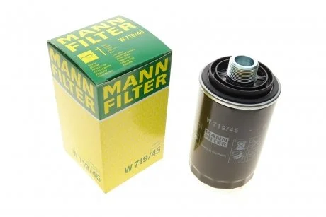 Масляный фильтр винт накручеваемый MANN W719/45