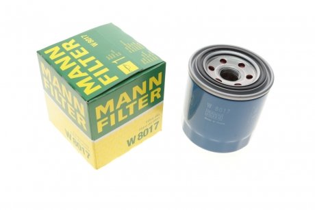 Фільтр масляний двигуна (вир-во) MANN W8017 (фото 1)
