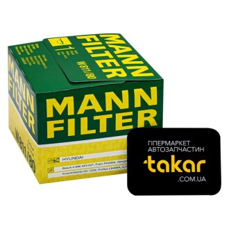 Масляний фільтр гвинт накручуваний MANN W811/80