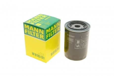 Масляный фильтр винт накручеваемый MANN W818/81