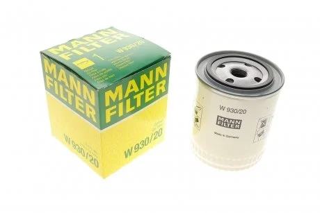Масляный фильтр винт накручеваемый MANN W930/20