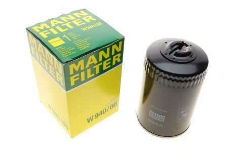 Масляный фильтр MANN W940/66 (фото 1)