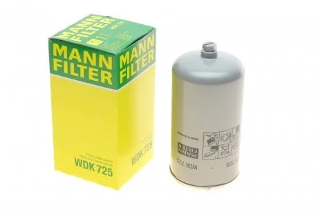 Паливний фільтр, що накручується, дизель MANN WDK 725