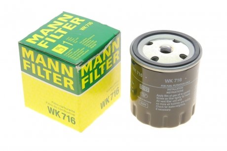 Фильтр топливный (выр-во) MANN WK716