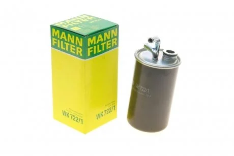 Паливний прямоточний фільтр дизель MANN WK722/1