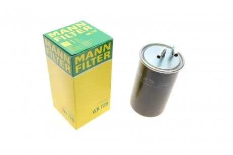 Паливний прямоточний фільтр дизель MANN WK728