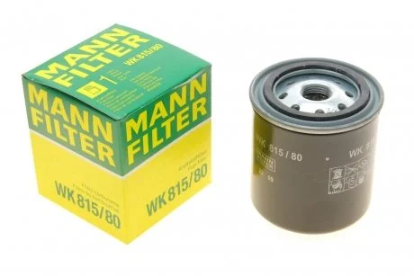 Топливный накручиваемый фильтр дизель MANN WK815/80
