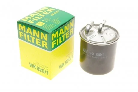Топливный прямоточный фильтр дизель MANN WK820/1