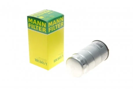 Паливний прямоточний фільтр дизель MANN WK841/1